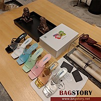 프라다 PRADA 힐 샌들 슬리퍼