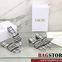 디올 DIOR 힐 샌들 슬리퍼 4.5cm