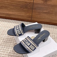 디올 DIOR 힐 샌들 슬리퍼 4.5cm