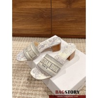 디올 DIOR 힐 샌들 슬리퍼 4.5cm