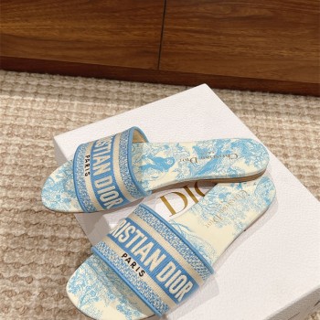 디올 DIOR 힐 샌들 슬리퍼