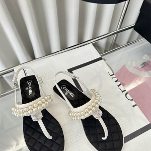 샤넬 CHANEL 힐 샌들 슬리퍼