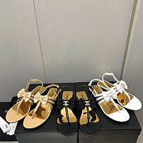 샤넬 CHANEL 힐 샌들 슬리퍼