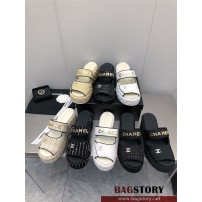 샤넬 CHANEL 여성 신발 힐 샌들 슬리퍼