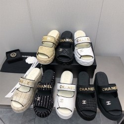 샤넬 CHANEL 여성 신발 힐 샌들 슬리퍼