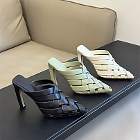 보테가베네타 BV 힐 샌들 슬리퍼 9cm