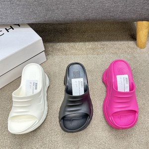 지방시 GIVENCHY 힐 샌들 슬리퍼 10cm