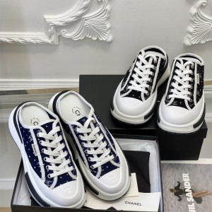 샤넬 CHANEL 힐 샌들 슬리퍼