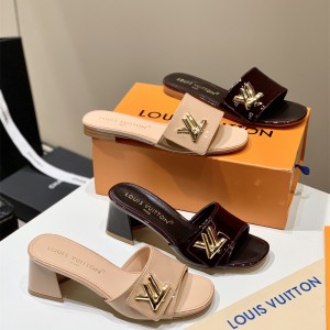 루이비통 LV 힐 샌들 슬리퍼