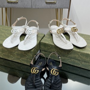 구찌 GUCCI 힐 샌들 슬리퍼 7.5CM