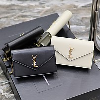 입생로랑 YSL 생로랑  393953 파리올 생로랑 YSL 쉐브론 클러치겸 크로스백