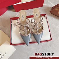 발렌티노 Valentino 여성 힐 샌들 슬리퍼 1.5CM，6.5CM，9.5CM