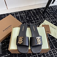 버버리 BURBERRY 여성 힐 샌들 슬리퍼