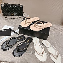 샤넬 CHANEL 힐 샌들 슬리퍼