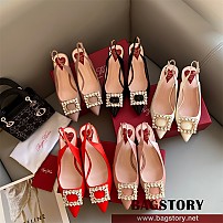 로저비비에 Roger Vivier 힐 샌들 슬리퍼 5.5cm