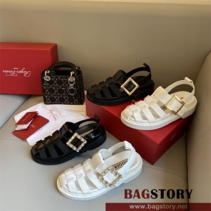 로저비비에 Roger Vivier 힐 샌들 슬리퍼