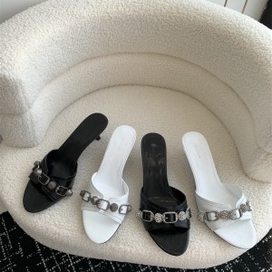 발렌시아가 BALENCIAGA 여성샌들 슬리퍼 6cm