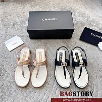 샤넬 CHANEL 힐 샌들 슬리퍼