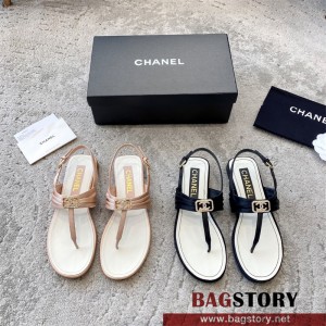 샤넬 CHANEL 힐 샌들 슬리퍼