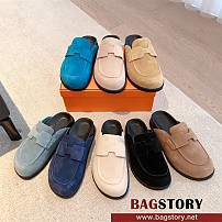 에르메스 HERMES 힐 샌들 슬리퍼