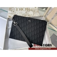 디올 DIOR 오블리크 클러치백