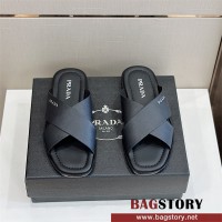 [프라다(Prada) 남성 사피노아 슬리퍼 - 우아함과 편안함의 완벽한 조화]