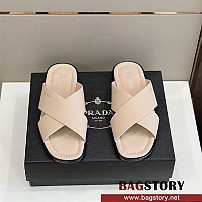 [프라다(Prada) 남성 사피노아 슬리퍼 샌들  - 우아함과 편안함의 완벽한 조화]