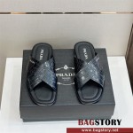 [프라다(Prada) 남성 사피노아 슬리퍼 샌들  - 우아함과 편안함의 완벽한 조화]