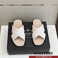 [프라다(Prada) 남성 사피노아 슬리퍼 샌들  - 우아함과 편안함의 완벽한 조화]