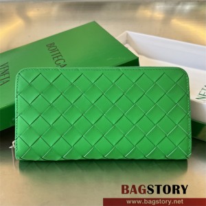 보테가베네타 BV 인트레치아토 집업 장지갑 593217