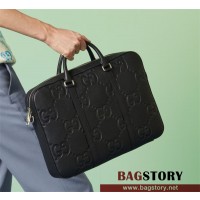 구찌 GUCCI 남성 남자 658573 서류 가방 점보 GG 브리프케이스
