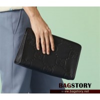 구찌 GUCCI 남성 남자  점보 GG 파우치 739490