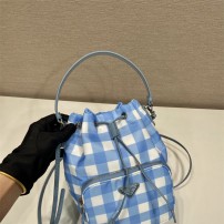 프라다 PRADA 나일론 버킷백 1BH038