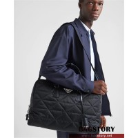 프라다 PRADA  퀼티드 리나일론  더플 백