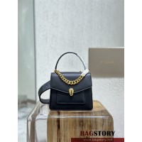 불가리 BULGARI 세르펜티 포에버 탑 핸들백  290762