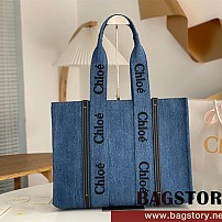 끌로에 Chloe 45cm 우디 토트백 라지