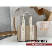 끌로에 Chloe 37cm 우디 토트백 미디움