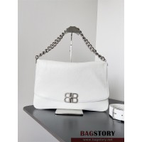 발렌시아가 BALENCIAGA BB SOFT BB 소프트 라지 플랩 백