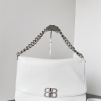 발렌시아가 BALENCIAGA BB SOFT BB 소프트 라지 플랩 백