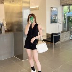 보테가베네타 BV 클릭커 스몰 숄더백 730968