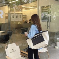 보테가베네타 BV 라지 플립 플랩 토트백