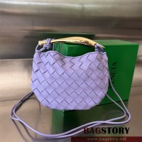 보테가베네타 BOTTEGA VENETA 미니 사르딘 메탈 핸들 미니 크로스백 744267