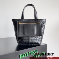 보테가베네타 BV 스몰 플립 플랩 토트백 754916