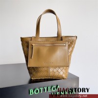 보테가베네타 BV 스몰 플립 플랩 토트백 754916
