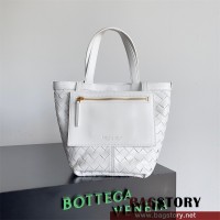 보테가베네타 BV 스몰 플립 플랩 토트백 754916