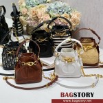 디올 DIOR 신상 C'est 씨에스트 스몰 버킷백 복조리 17cm