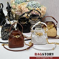 디올 DIOR 신상 C'est 씨에스트 스몰 버킷백 복조리 17cm