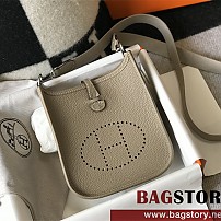 에르메스 HERMES 미니 에블린  토고가죽 TOGO 17CM