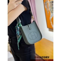 에르메스 HERMES 미니 에블린 토고가죽 TOGO 17CM