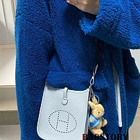 에르메스 HERMES 미니 에블린 토고가죽 TOGO 17CM